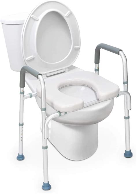 medical toilet seat with legs